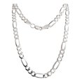 thumbnail image 1 of JOYARIS Cadena De Plata 925 Hombre Fígaro Cartier 3x1 60 Cm X 5 Mm DM-0000814, 1 of 3