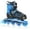 Blue, variant on SubSun Boys Inline Skates for Kids Girls with Light Wheels Adjustable Black Small(US 10-12J)