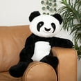 thumbnail image 6 of Hugimals Bowie the Panda 4.5lbs Weighted Self Care Stuffed Animal Stress and Anxiety Relief Plush for Adults and Kids, 6 of 12