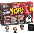 thumbnail image 2 of Paquete de 4 minijuguetes coleccionables Funko Bitty Pop! WWE con funda, 2 of 9