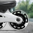 thumbnail image 6 of BESTSKY 8-Pack Inline Skates Wheels 64mm with Bearings for Indoor and Outdoor Replacement - High Performance Sturdy Wheel for Smooth Riding Upgrades Black, 6 of 7
