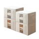 thumbnail image 4 of Caja de almacenamiento de algodón y lino, plegable, gruesa, resistente a la humedad, para ropa, colcha, caja para acondicionar ropa, 4 of 4