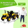 thumbnail image 2 of CazToi Kids Ride On Tractor 12V Ride On Toy Car with Remote Control Ideal Gift for Kids, 2 of 6