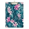 thumbnail image 2 of Acrylic Writing Tablet,Pink Flower12.5"×9"Rectangular One-sided Printed Clear Acrylic Writing Tablet., 2 of 8