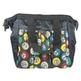 thumbnail image 5 of Bingo Ball Pattern Tote Bag Black 6 Pocket, 5 of 5