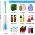 thumbnail image 3 of SUWU 8-Pack Bottle Cleaning Brush Set - Long Handle Baby Bottle Cleaner for Washing Narrow Wine/Beer Bottle,Thermos,Hummingbird Feeder,Sports Well,Plus Kettle/ Straw Brush, 3 of 7