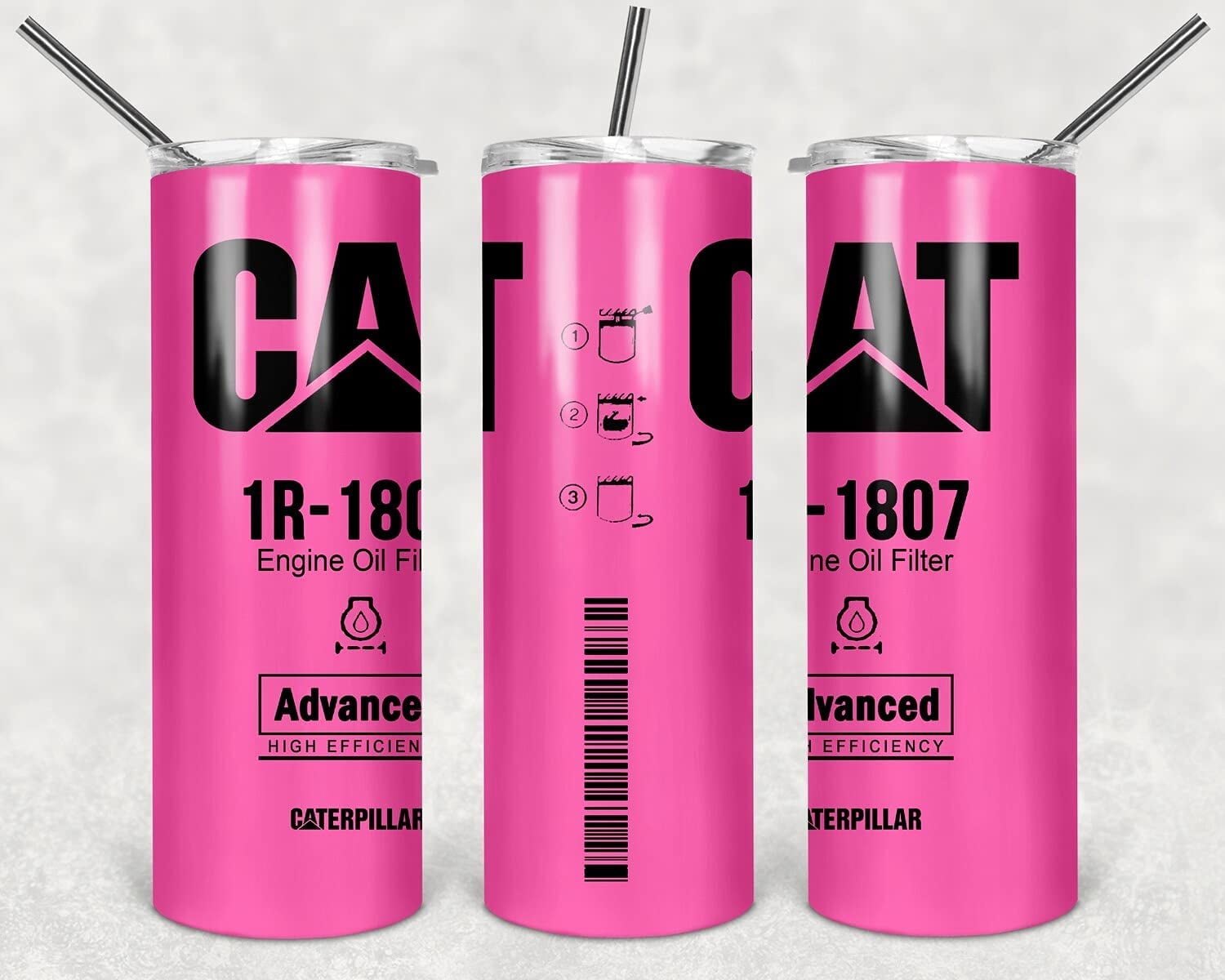 Caterpillar Oil Filter Tumbler