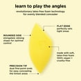thumbnail image 5 of Real Techniques Miracle Concealer Sponge Duo, Makeup Sponges for Liquids & Creams, Yellow, 2 Count, 5 of 16
