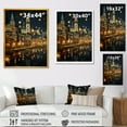 thumbnail image 4 of Designart "Yellow Varanasi Ghats in Indian Art" People Canvas Wall Art - Global Yellow Indian Art Entryway Wall Art Print, 4 of 6