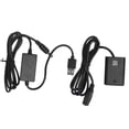 thumbnail image 1 of Ccdes NP‑FW50 Dummy Battery DC Coupler Power Adapter With USB Drive Cable For, 1 of 8