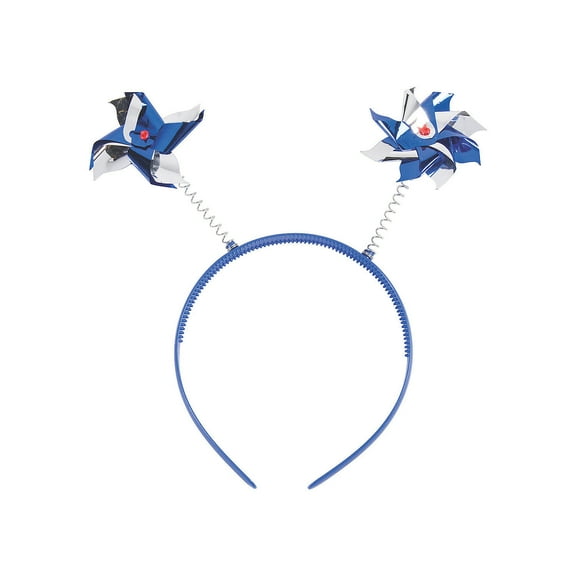 Child Abuse Pinwheel Headbopper Awarenes - Party Wear - 12 Pieces