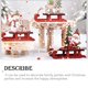 thumbnail image 5 of Matsuzay Ensamblaje de Navidad de , decoración de trineo, decoración de de alce de dibujos animados, artesanías coloridas de Navidad, barra Kits de decoración para fiestas Alce, 5 of 6