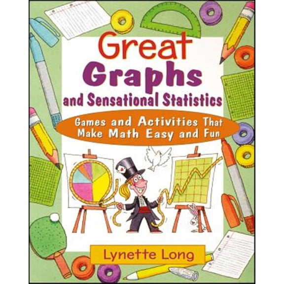 Pre-Owned Great Graphs and Sensational Statistics: Games and Activities That Make Math Easy and Fun: 9 (Magical Math) Paperback