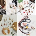 thumbnail image 3 of EHJRE 10 Pieces Mixed Alloy Crystal Enamel Christmas XMAS Charms Pendant Jewelry, 3 of 9