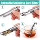 thumbnail image 4 of Difusor de té de acero inoxidable, 2024 Upgrade Tea Artifact Creative Pipe Infusor de té de acero inoxidable con mango de gancho para colgar Orificios finos Difusor de intervalo de té, 6 piezas, 4 of 6