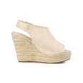 thumbnail image 3 of BLISSFUL STEP Sandales Compensées à Plateforme Espadrilles pour Femmes Beige 9, 3 of 8