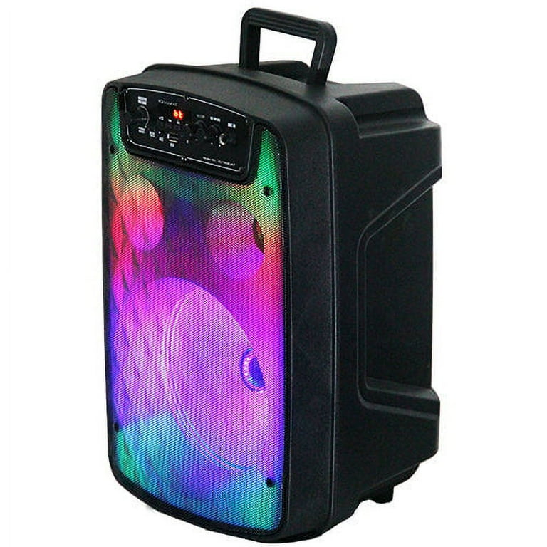 Supersonic Bluetooth Portable Speaker Black IQ 7008DJBT