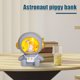 thumbnail image 2 of Hucha De Astronauta Con Luz Nocturna Vinilo Creativo Spaceman Money Bank Funciona Con Pilas Hucha Astronauta Adorno De Escritorio Decoración Para Dormitorio Sala De Estar Muyoka Hogar, 2 of 7