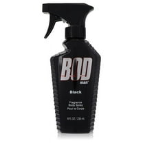 Bod Man Black by Parfums De Coeur Body Spray 8 oz for Men Pack of 3
