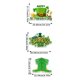 thumbnail image 3 of Adornos para puerta del Día de San Patricio, 3 piezas, colgadores de puerta para fiestas, primavera, día irlandés, Día de San Patricio, hogar, mesa, árbol, decoraciones colgantes para fiestas, colgado, 3 of 6