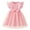 Pink, variant on Maean Little Girls Princess Dress Ruffle Sleeveless Cute Mesh Summer Dresses for Kids Girl 3-8 Years