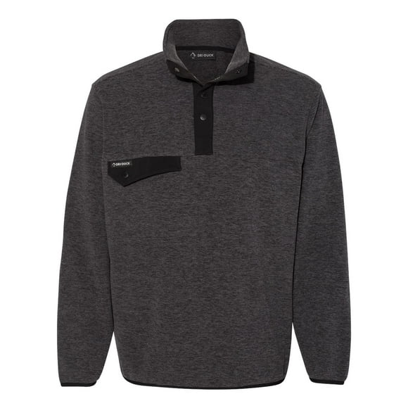 DRI DUCK Denali Mountain Fleece Pullover, L, Charcoal