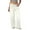White, variant on Women's Fashionable Versatile Asymmetric Low Waist Loose-Fit Casual Jeans, Denim Pants for Women, Trendy Wear,White,M