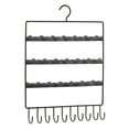 thumbnail image 2 of Eoperou Display Stand Wall Mounted Jewelry Storage Wrought Iron Earring Hanging Holder for Dresser, 2 of 8