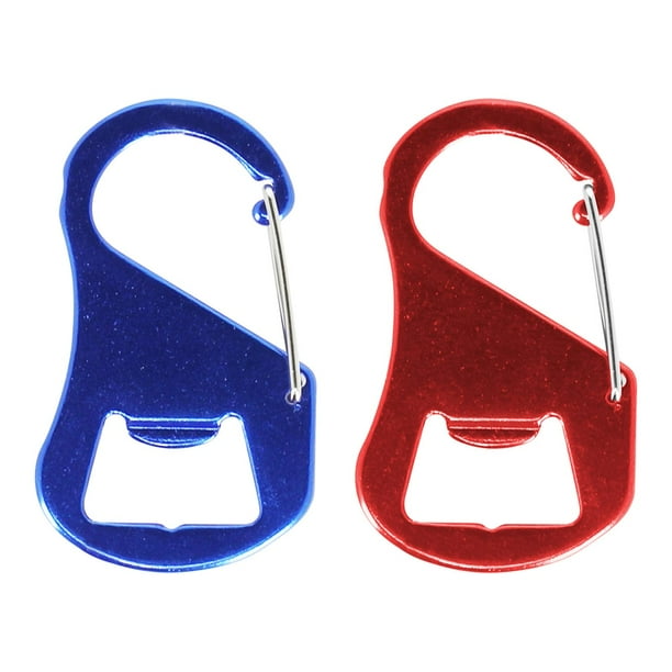 Destapador Hy-Ko Aluminio Rojo/Azul 6.7X4 Cm