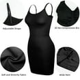 thumbnail image 3 of POP CLOSETS Women's Under Dress Slips Tummy Control Shapewear Full Body Shaper Slip Slimming Cami Slip With Adjustable Strap, 3 of 7