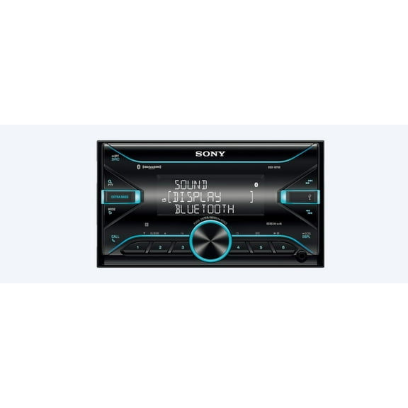 Sony Dual Bluetooth Car In-Dash Unit with Voice Control and Music Center App