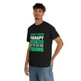 thumbnail image 5 of I don't need Therapy just Fishing Unisex Heavy Cotton Tee, 5 of 9