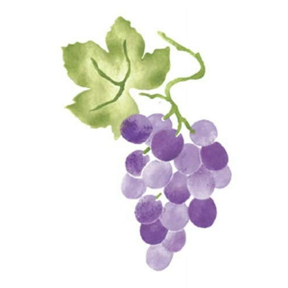 Clump of Grapes Wall Stencil SKU #2956 by Designer Stencils