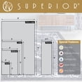 thumbnail image 5 of Impressions Meza Floral Transitional Modern Washable Area Rug, Gray, 5 of 6