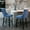 Blue, variant on Button - Tufted Decoration, Steel Spring Inner / Comfortable and Sturdy