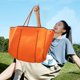 thumbnail image 5 of Gran oferta de bolsos de viaje, novedad de 2024, bolso de mano de neopreno perforado para mujer con monedero pequeño, bolso de playa grande de neopreno, 5 of 5