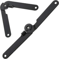 Rotatable Lid Rust Resistant Iron 180 Degree Locking Hinges Simple Installation for Cupboard Cabinet Door Box