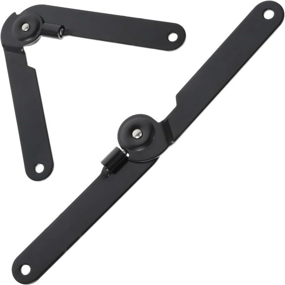 Rotatable Lid Rust Resistant Iron 180 Degree Locking Hinges Simple Installation for Cupboard Cabinet Door Box