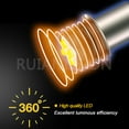 thumbnail image 3 of Ruiandsion LED Flashight Bulb P13.5S 3V 0.6 Watts Spare Bulb Headlight Camping Lamp White（pack of 1）, 3 of 7