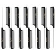 thumbnail image 1 of Krest 8 1/2"" Weaving Foiling Fine Rattail Comb (12 Pack) 12 X Sb-K4641-Blk, 1 of 3