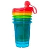 The First Years Take & Toss Spill-Proof Sippy Cups With Snap On Lids and Travel Cap, 4 Pk