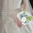 thumbnail image 1 of Ramo de novia para boda, decoración del hogar con flores, romántico, ramo de , flores artificiales para novia, aniversario,, 1 of 10