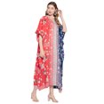 thumbnail image 2 of Oussum Women's Plus Size Kaftans Dresses Polyester Printed Long Caftan Maxi Online, 2 of 8