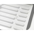thumbnail image 3 of Escurreplatos plegable gris/blanco - escurridor de platos, escurreplatos para platos y cubiertos, polipropileno, blanco, 3 of 7