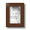 thumbnail image 2 of ArtToFrames 4x6 Inch Walnut Picture Frame, This Brown Wood Poster Frame is Great for Your Art or Photos, Comes with Regular Glass (4096), 2 of 8