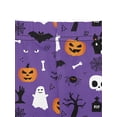 thumbnail image 3 of Kids Toddler Baby Girls Halloween Leggings Pumpkin Spider Net Print Leggings Long Pants Bottom Stretch Yoga Trousers, 3 of 6