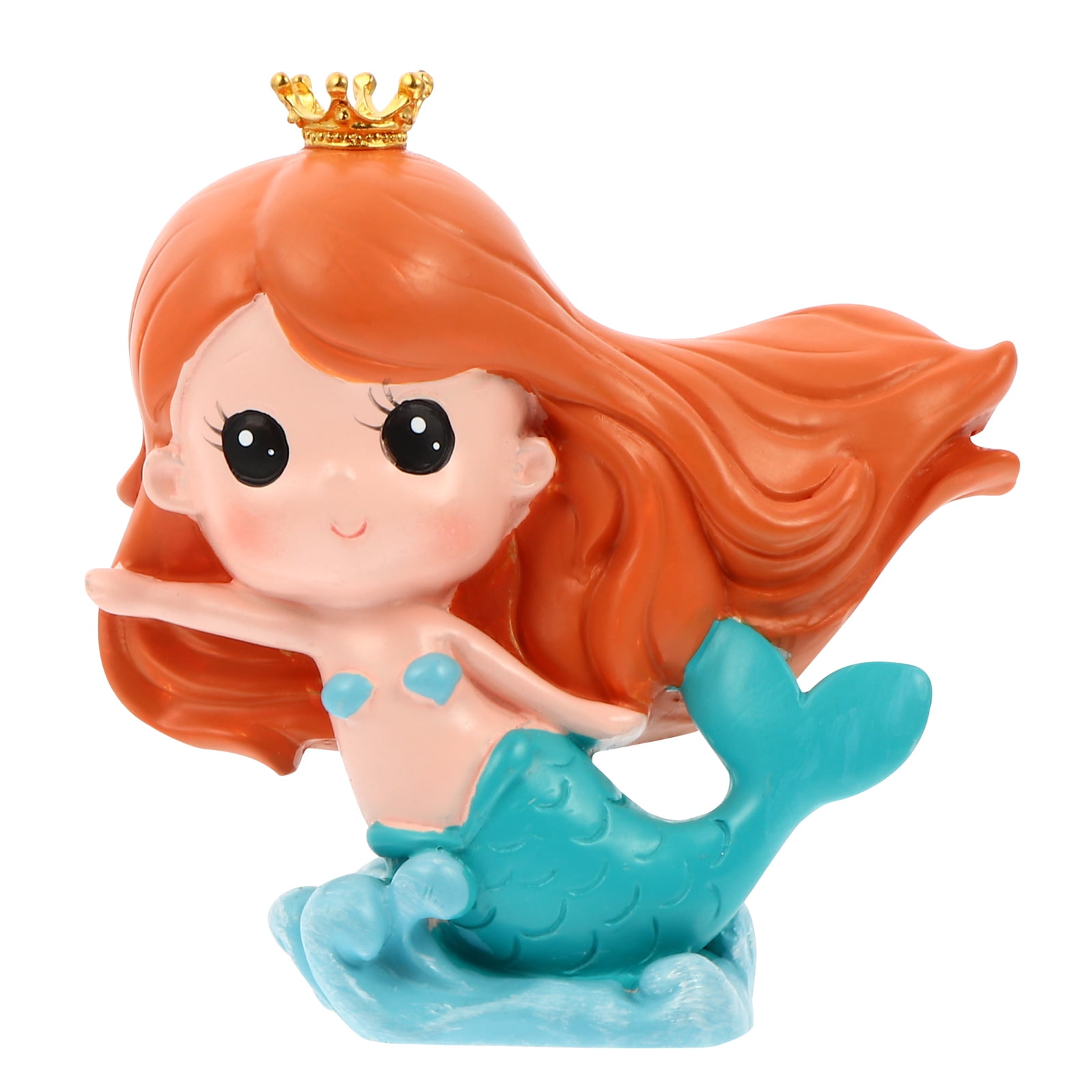 1pc Cake Mermaid Ornament Cake Topper Cake Decoration Birthday Cake Ornaments