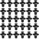 thumbnail image 2 of Car Plastic Rivets - Universal Bumper Expansion Kit Fastener Clips Door Trim, 2 of 5