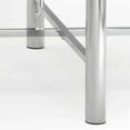 thumbnail image 5 of Steve Silver Nova Contemporary Glass Top and Chrome Base End Table, 5 of 5