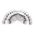 thumbnail image 1 of Tapers and Tunnels Ear Stretching Kit 36 Pieces, 1 of 2